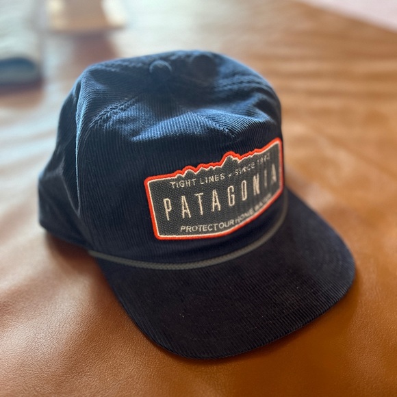 Patagonia Other - Patagonia Fly Catcher Fishing Hat Organic Cotton Corduroy Adjustable Cap